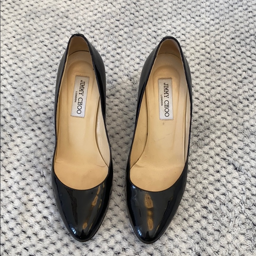 Jimmy Choo Black wedges